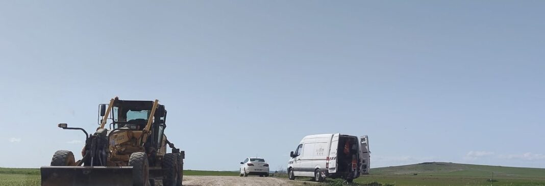 Ciudad Real acomete las obras de arreglo del camino de Ciruela tras los daños de los temporales