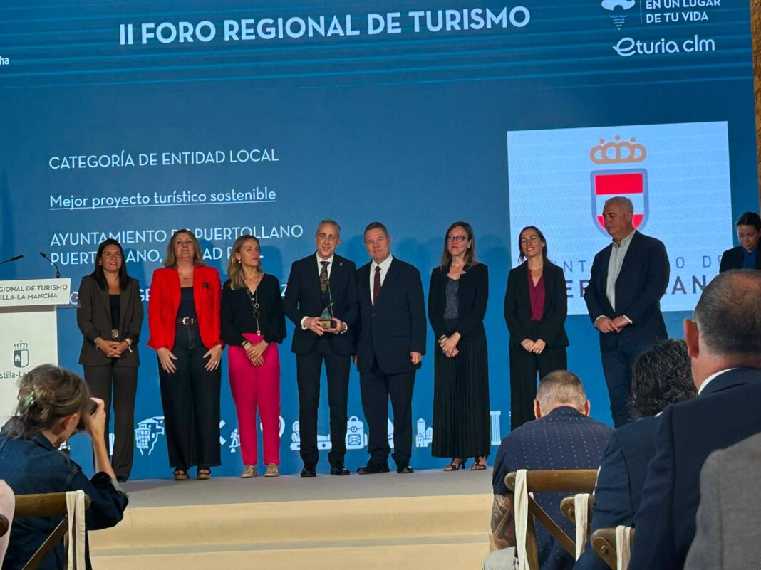 Puertollano recibe el reconocimiento de la Junta al mejor Proyecto Turístico Sostenible